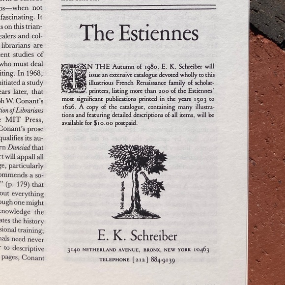 1980 American Book Collector Rare Book Seller Papermaking Journal Literary - Picture 2 of 12